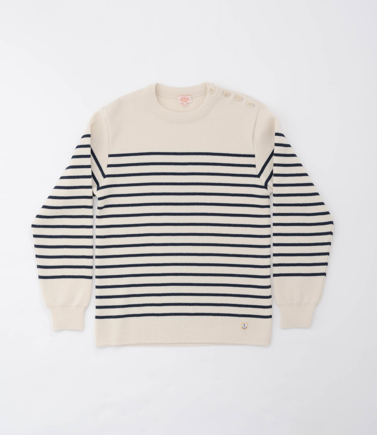 Pull marin ' Molene' Heritage Homme - Nature/navire