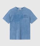 Semi embossed T-shirt - Blue