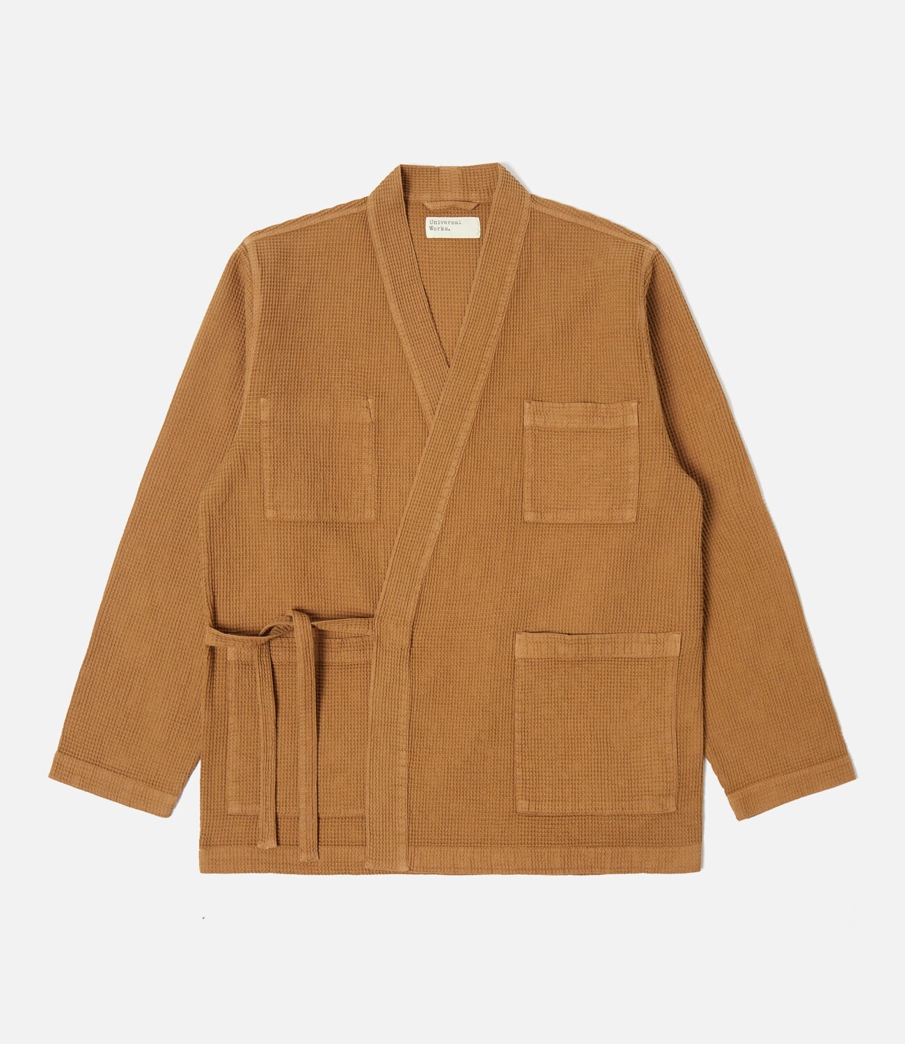 Kyoto Work Jacket japanese waffle - Bronze