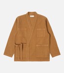 Universal Works Kyoto Work Jacket japanese waffle - Bronze