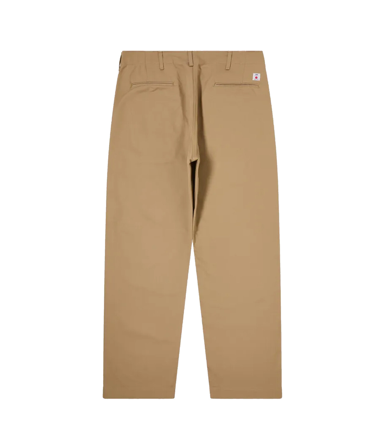 Wide Trousers Kurabo Compact Yarn Left Hand Twill, 10.5oz - Khaki