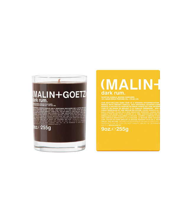 Malin & Goetz Dark Rum Candle - 260g