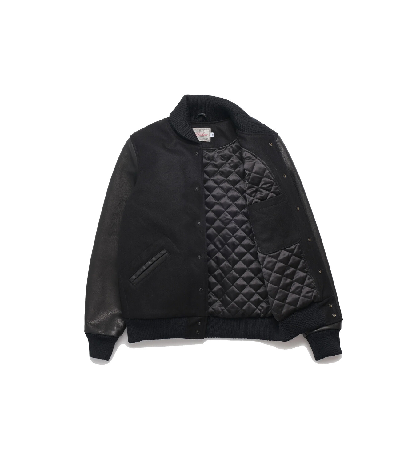 Varsity Jacket - Black/Black