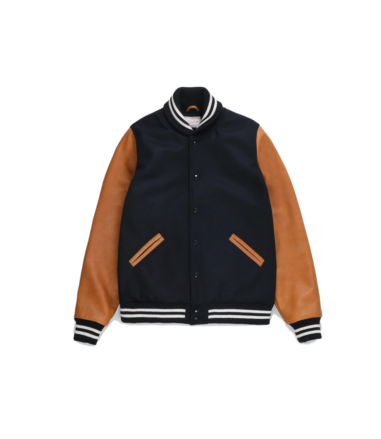 Varsity Jacket - Black/Rust