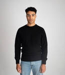 Quality goods by Neighbourhood Crew neck 100% super fine lambswool - Noir