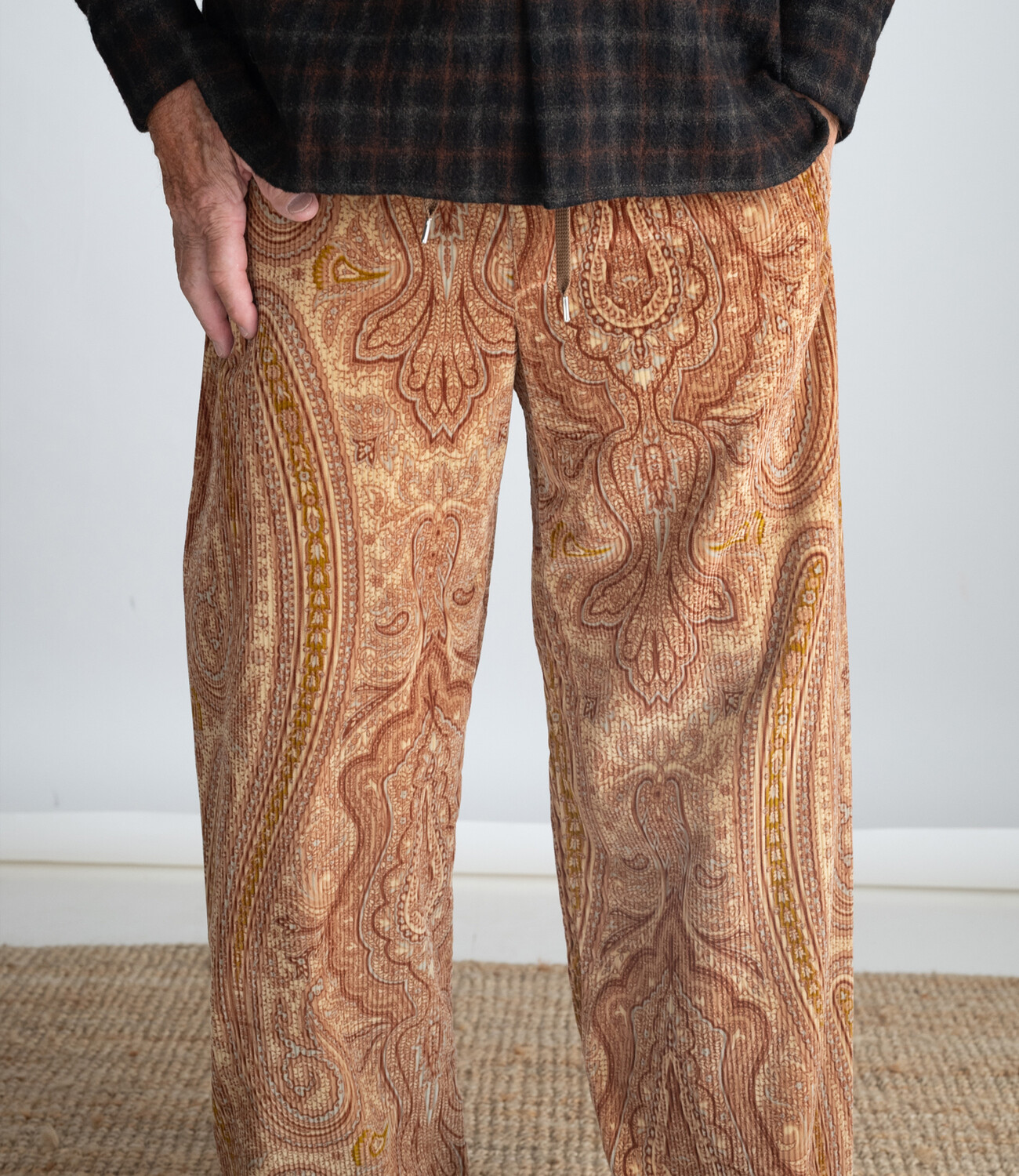 Samurai Trousers - Paisley Corduroy - Neighbourhood