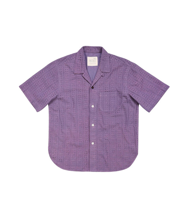 Kardo Ronen embroidery shirt - Lavender