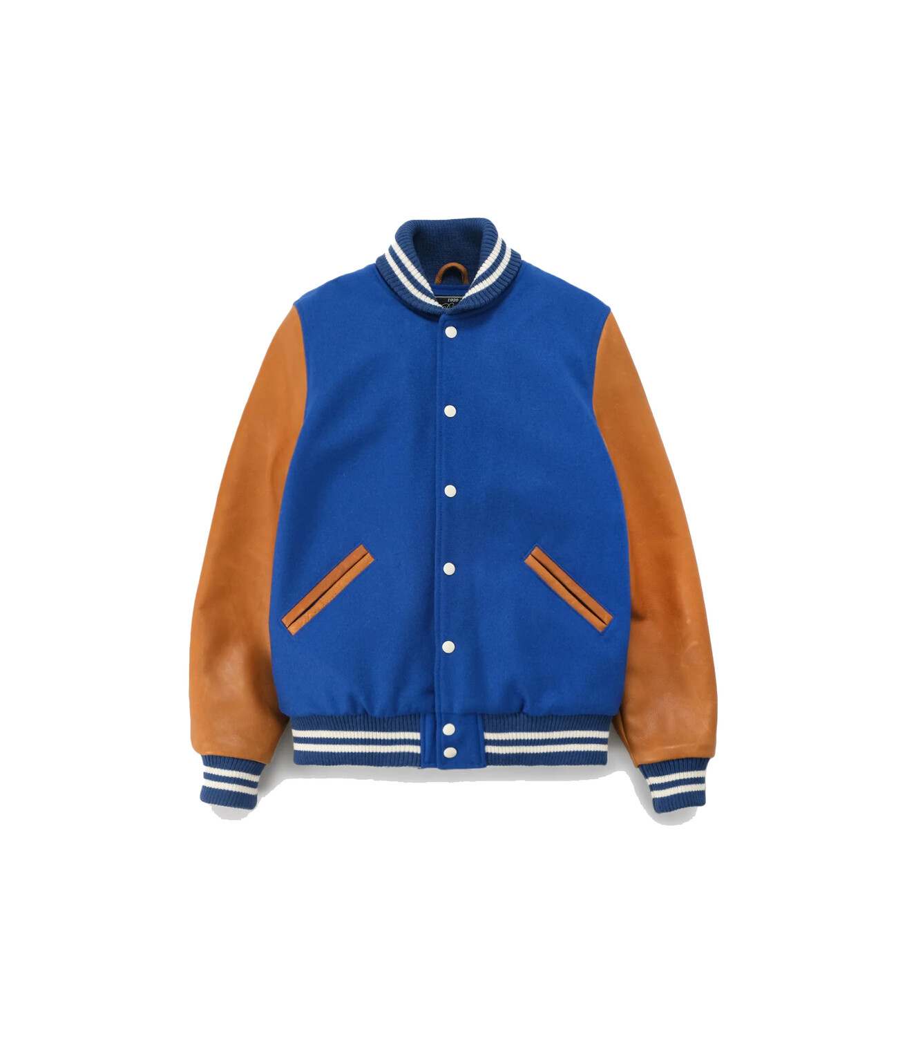 Varsity Jacket - Royal blue / Rust