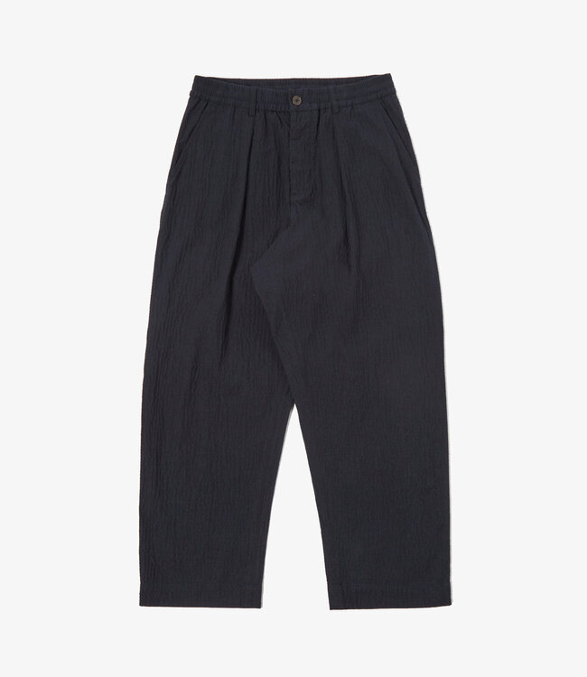 Universal Works Oxford pant Ospina cotton - Dark navy