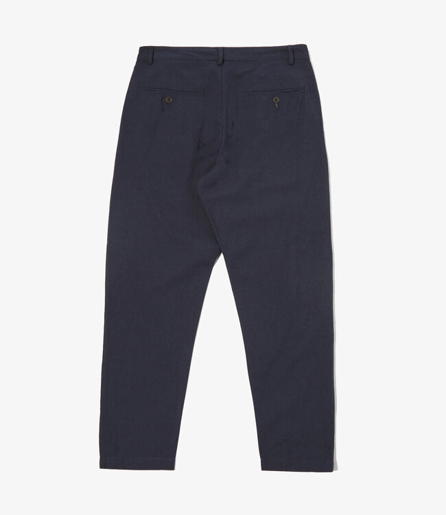 Universal Works Military chino lord cotton - Navy