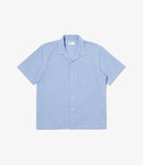 Universal Works Road shirt Delos cotton - Blue