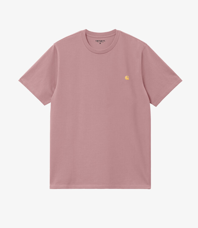 Carhartt WIP Chase T-shirt - Glassy pink