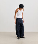A Kind of Guise Flexible wide trousers - Beluga Grey