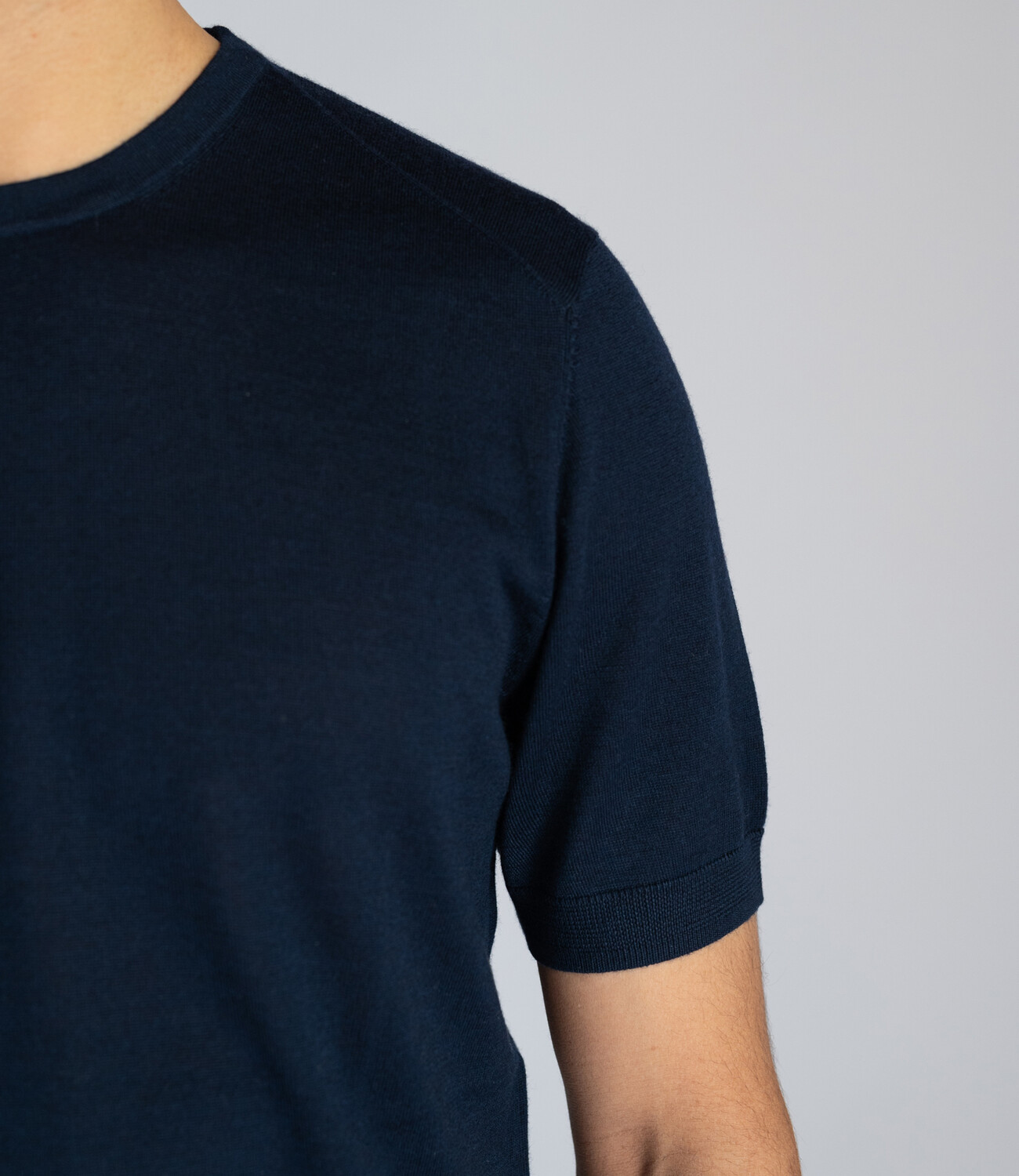 Tee wool blend - Navy