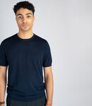 Quality goods by Neighbourhood Tee wool blend - Navy