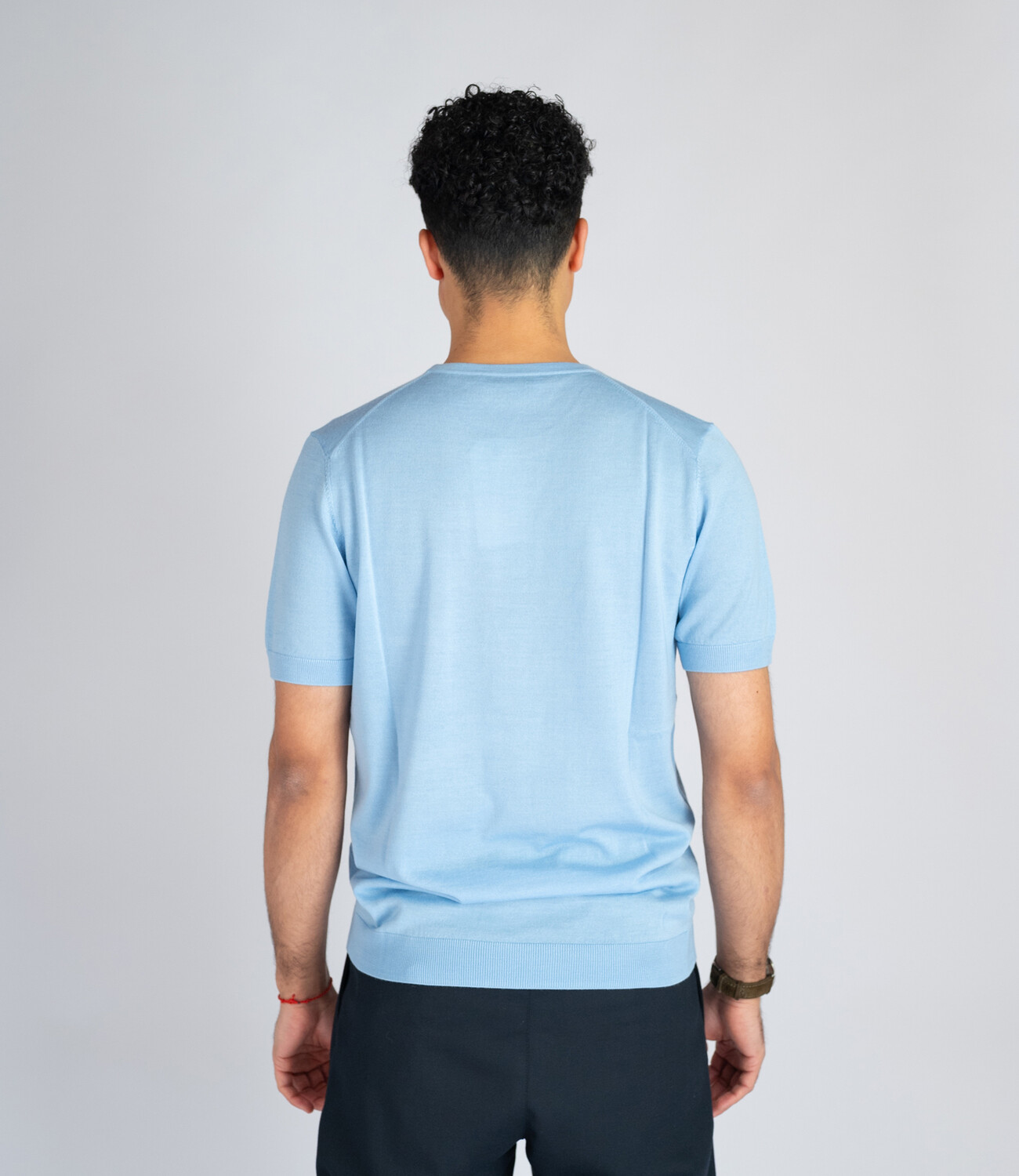 Tee wool blend - Blue