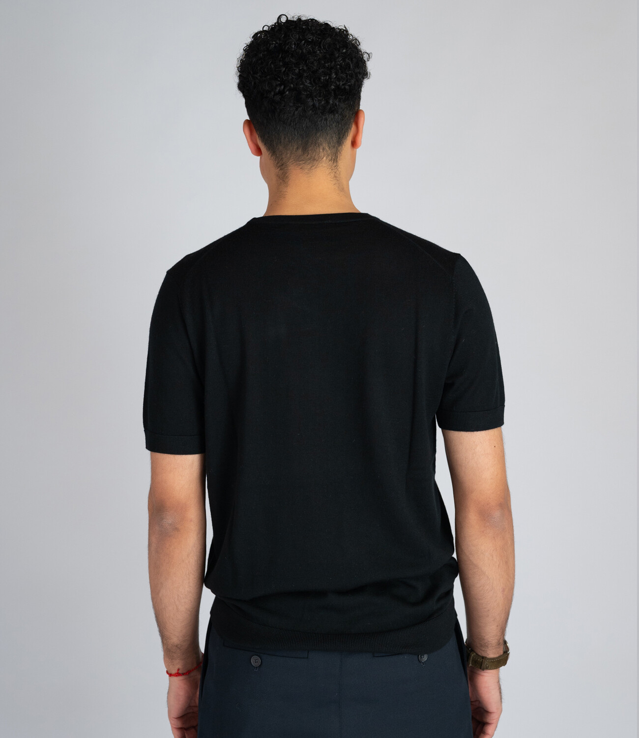 Tee wool blend - Black