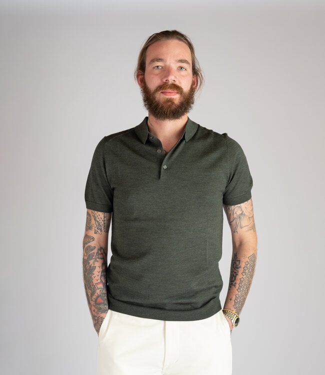 Quality goods by Neighbourhood Polo wool blend - Moss