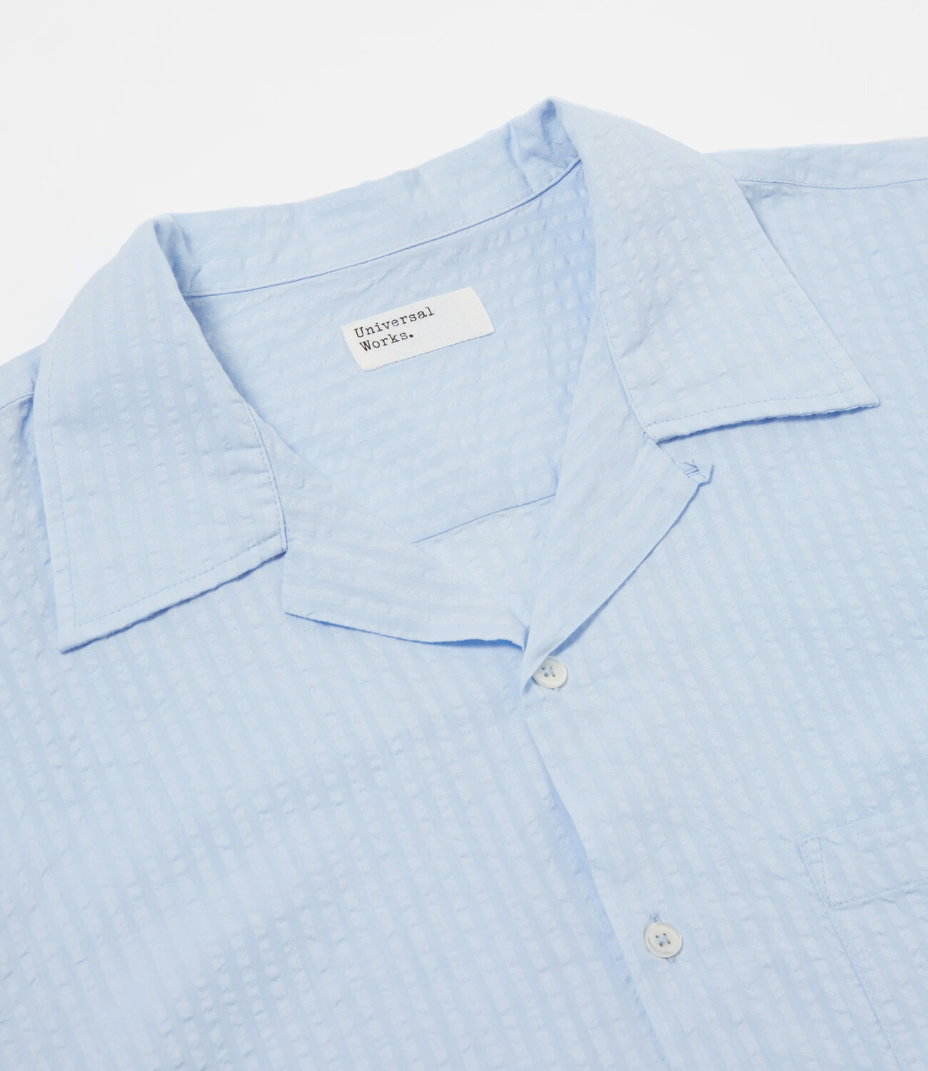 Camp Shirt II - Pale Blue Onda Cotton