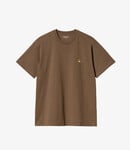 Carhartt WIP Chase T-shirt - Chocolate