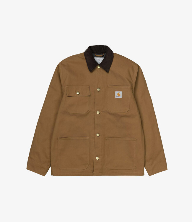 Carhartt WIP Michigan coat - Hamilton brown - Tobacco rigid fw