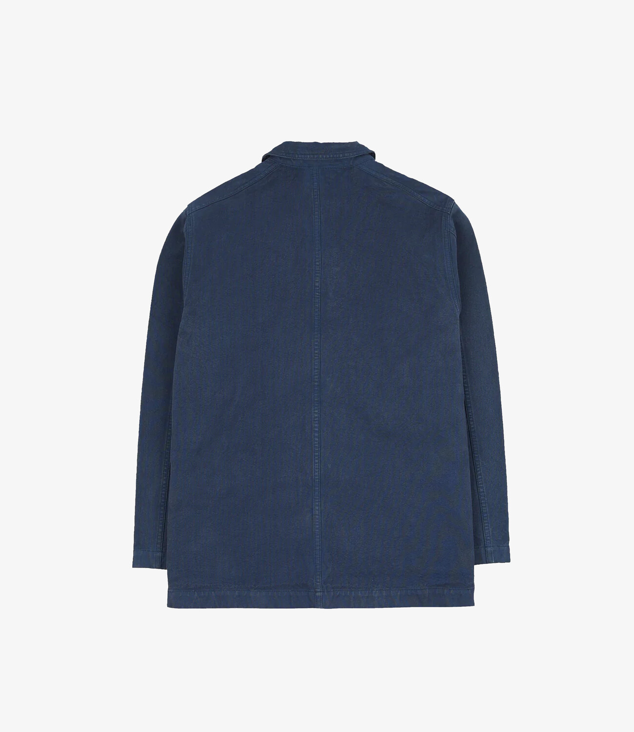 Cotton Duck Canvas Five-Pocket Chore Jacket - Navy