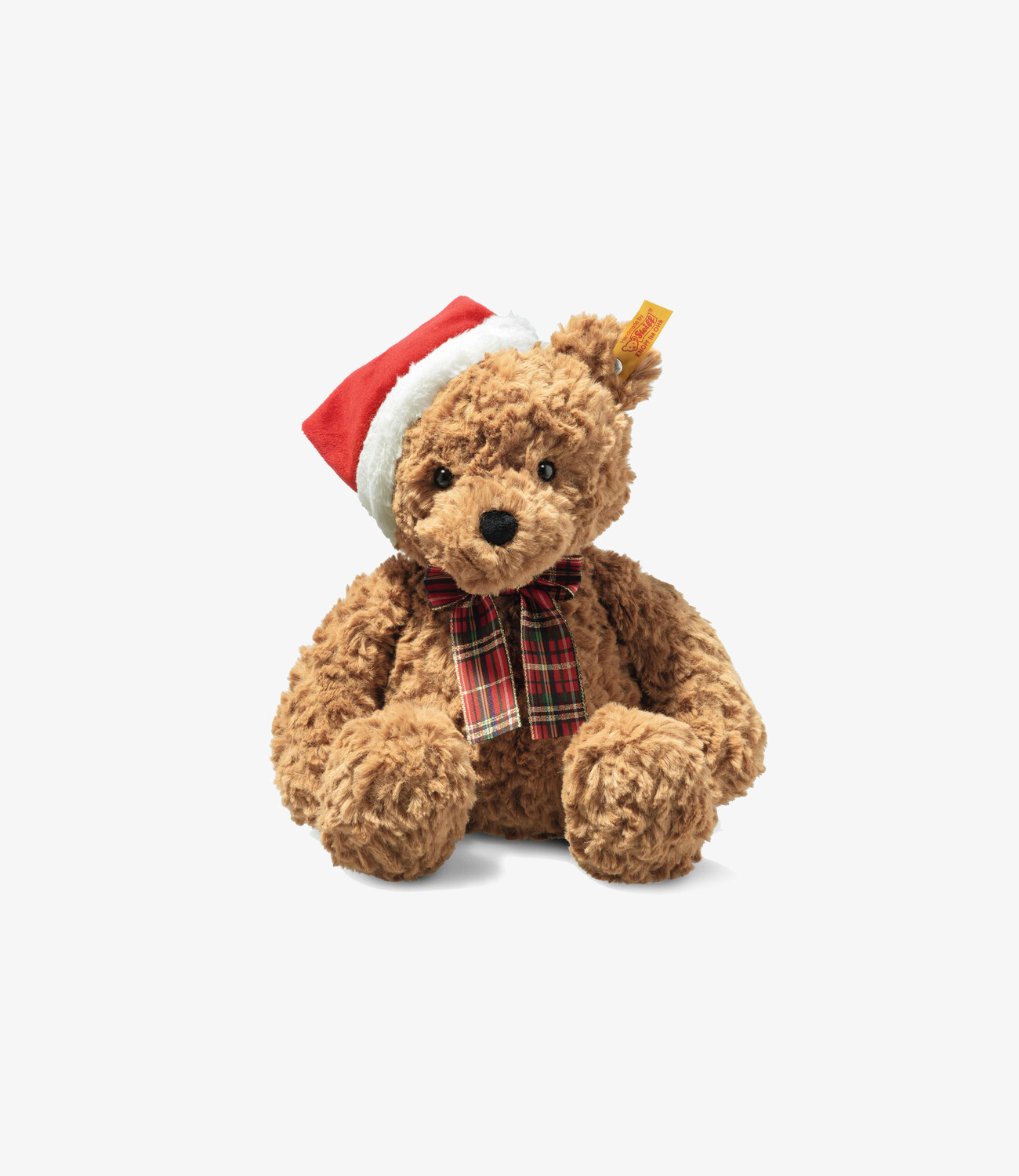 Jimmy Teddy bear brown Christmas