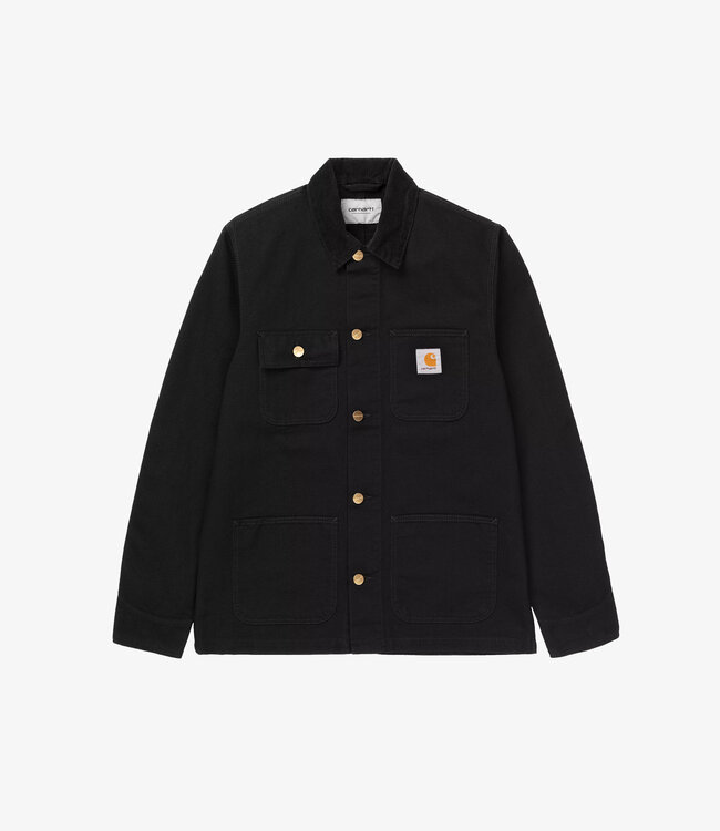 Carhartt WIP Michigan coat Dearborn Canvas 12oz - Black