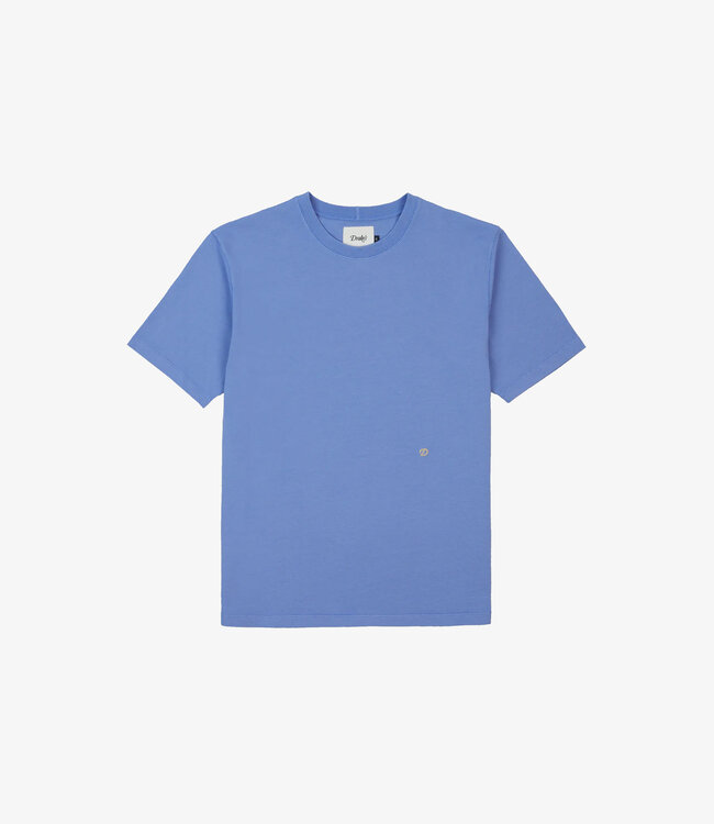 Drake's Embroidered 'D' Hiking Tee - Lavender Blue