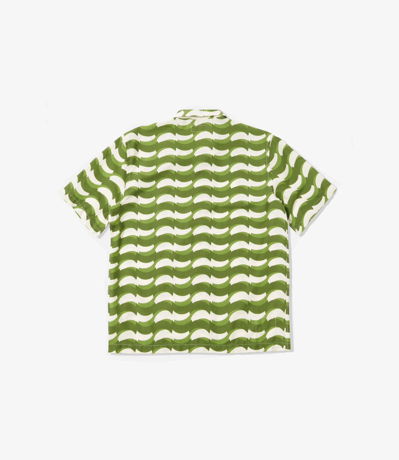 Road shirt - Geo wave green