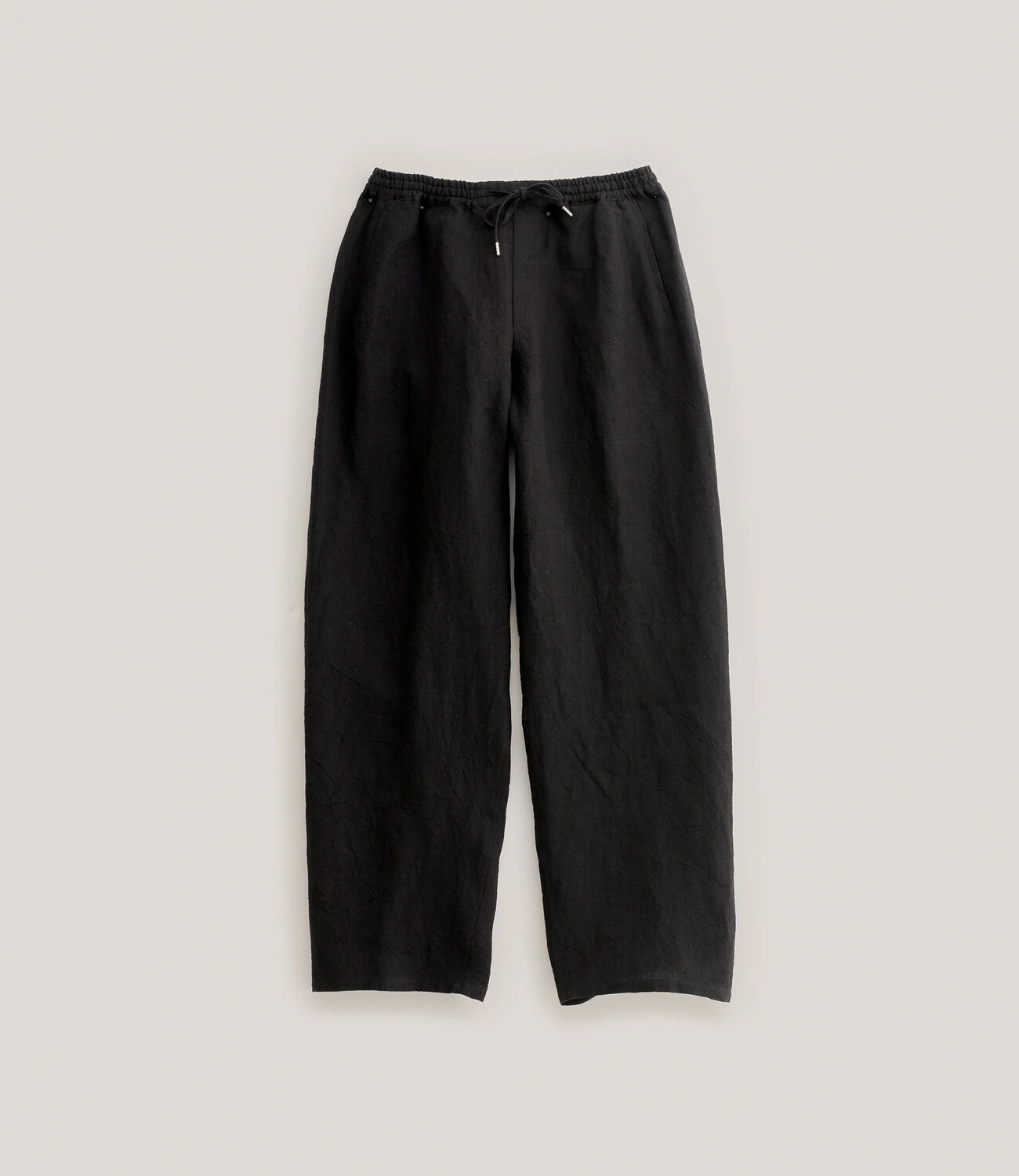 Samurai Trousers - mystic black linen