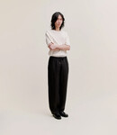 A Kind of Guise Samurai Trousers - mystic black linen