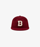 The Brooklyn Circus Wool BKc Thinkers Cap - Collegiate Burgundy