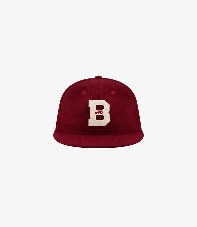 The Brooklyn Circus Wool BKc Thinkers Cap - Collegiate Burgundy