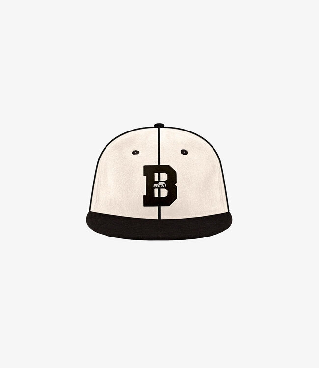 The Brooklyn Circus Wool BKc Felt Varsity Cap - White The Brooklyn Circus Wool BKc Felt Varsity Cap - White