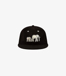 The Brooklyn Circus Wool BKc Felt Elephant Cap - Black