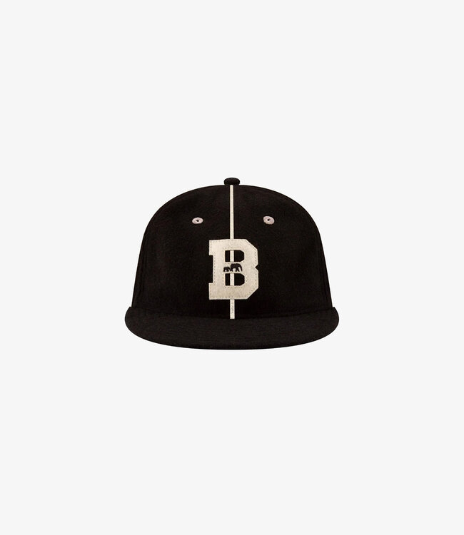 The Brooklyn Circus Wool BKc Felt Varsity Cap - Black The Brooklyn Circus Wool BKc Felt Varsity Cap - Black