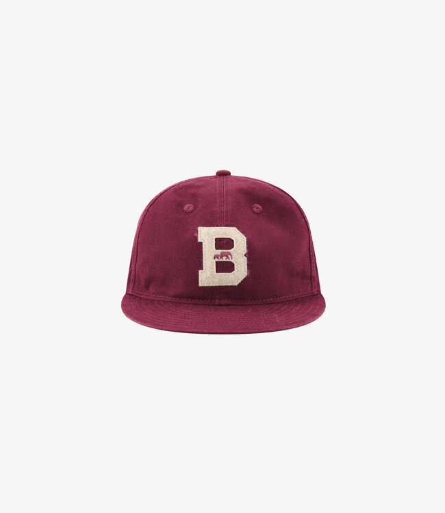 The Brooklyn Circus Cotton Thinkers Cap - Collegiate Burgundy The Brooklyn Circus Cotton Thinkers Cap - Collegiate Burgundy