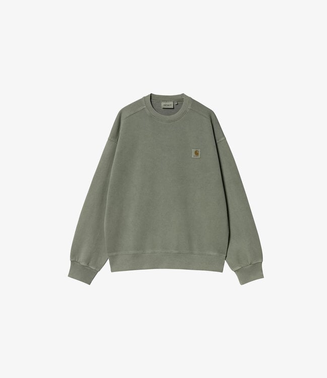 Carhartt WIP Nelson Sweat - Park garment dyed