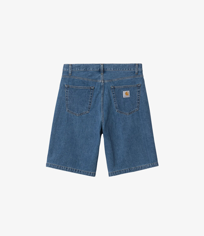 Carhartt WIP Landon Short - Blue heavy stone wash