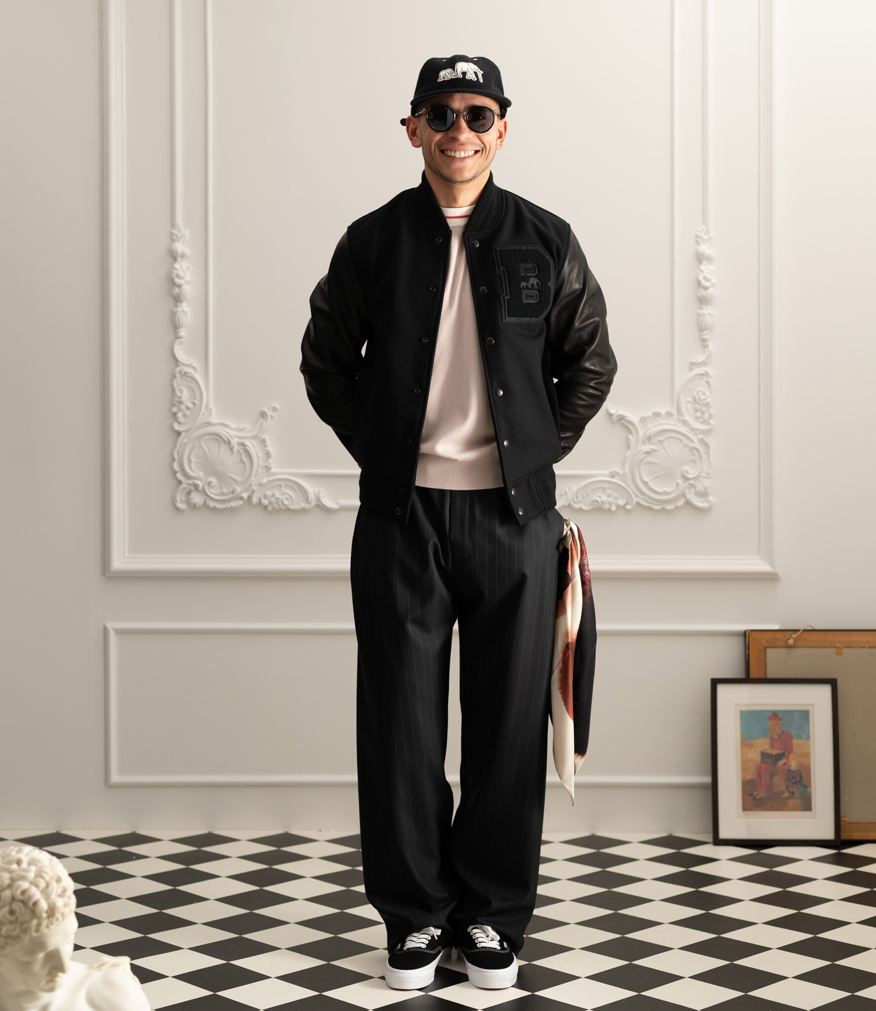 The BKc Classic Triple Black Varsity - Neighbourhood