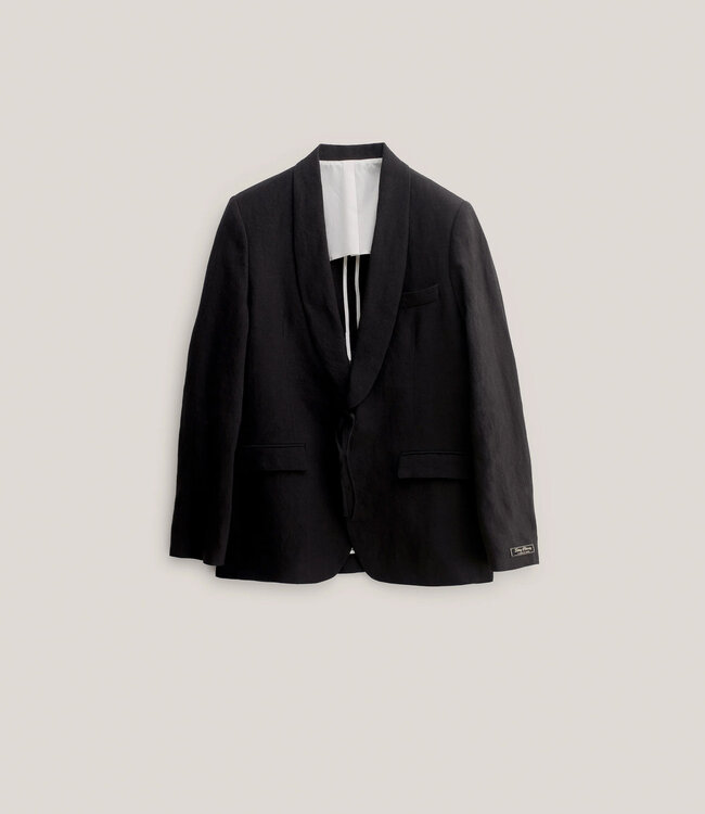 A Kind of Guise Shinji Blazer - Mystic black linen