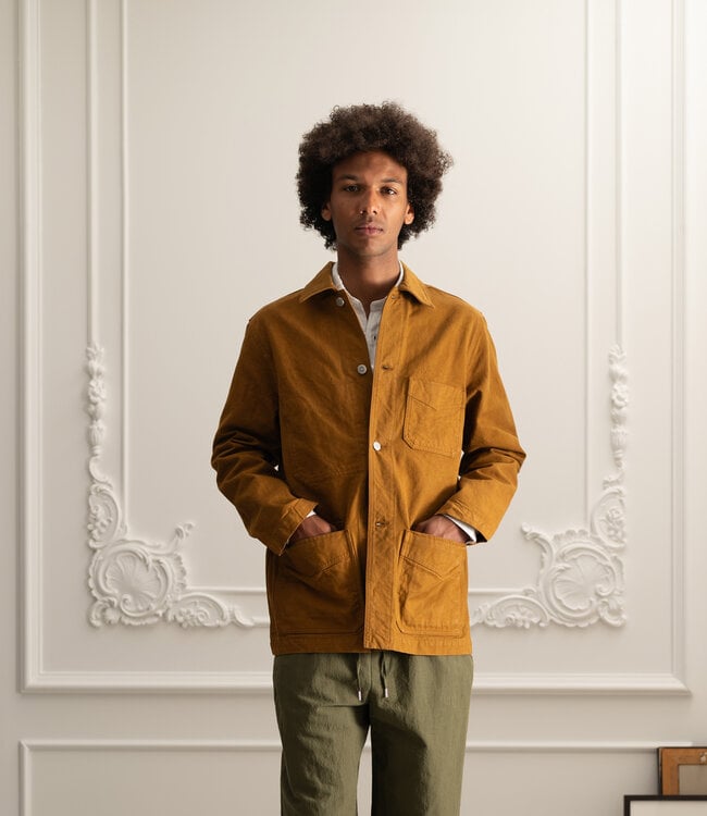 Drake's Duck canvas chore - Tobacco