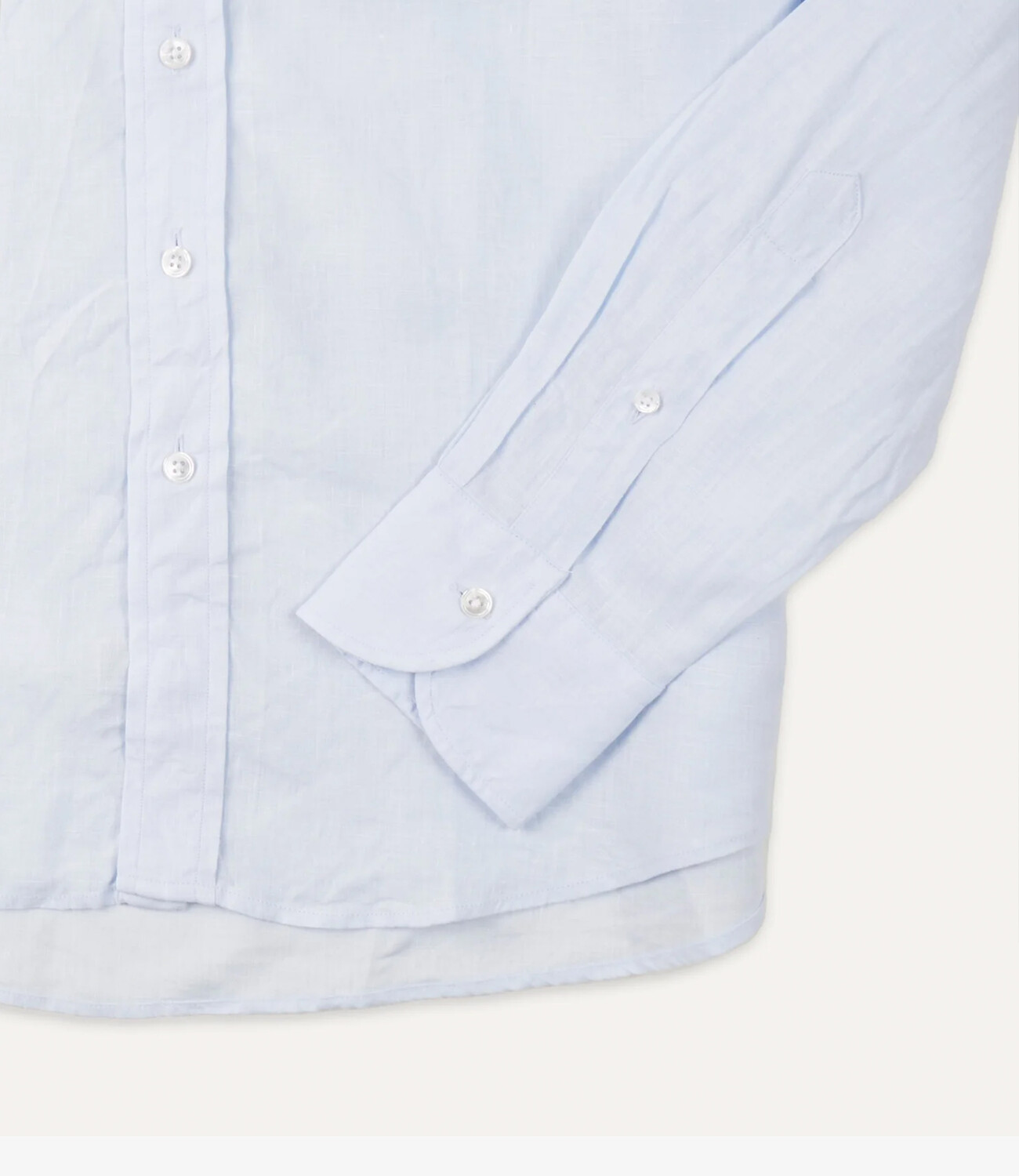 The Linen Summer Shirt - Sky Blue