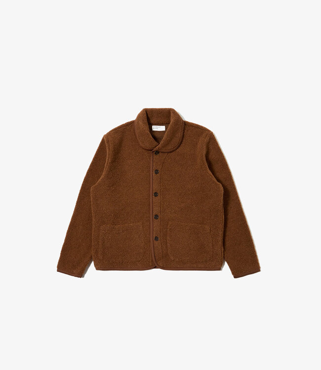 Universal Works Lancaster Jacket - Cumin Alvar Fleece