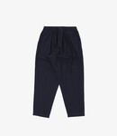 Universal Works Pleated track pant - Brushed moleskin Navy