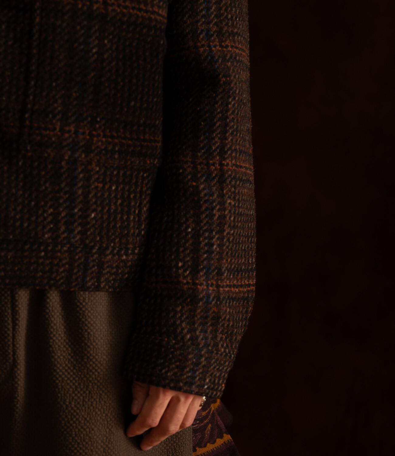 Dragan Wool Jacket - autumn foliage