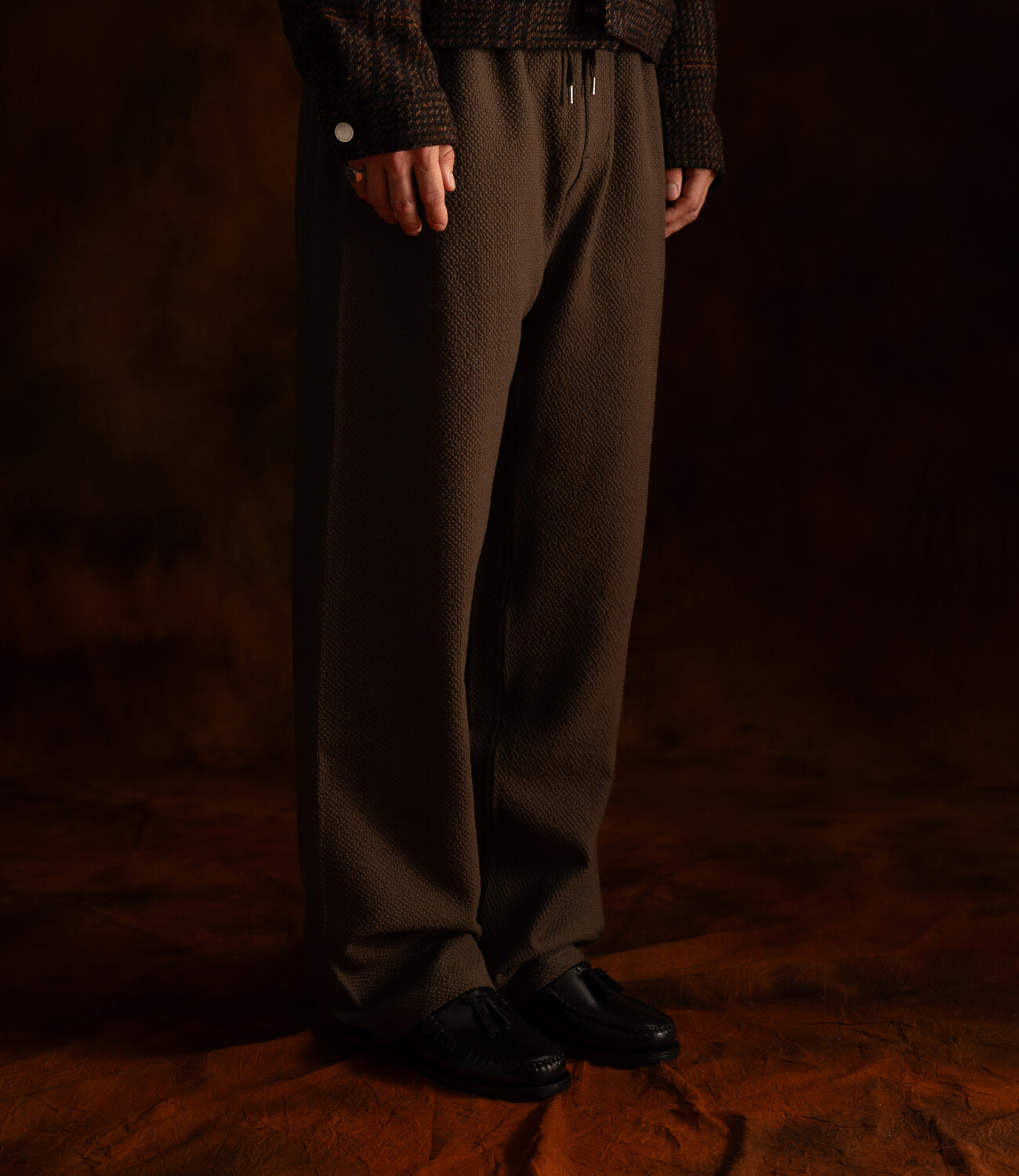 Samurai Trousers - structured hazel