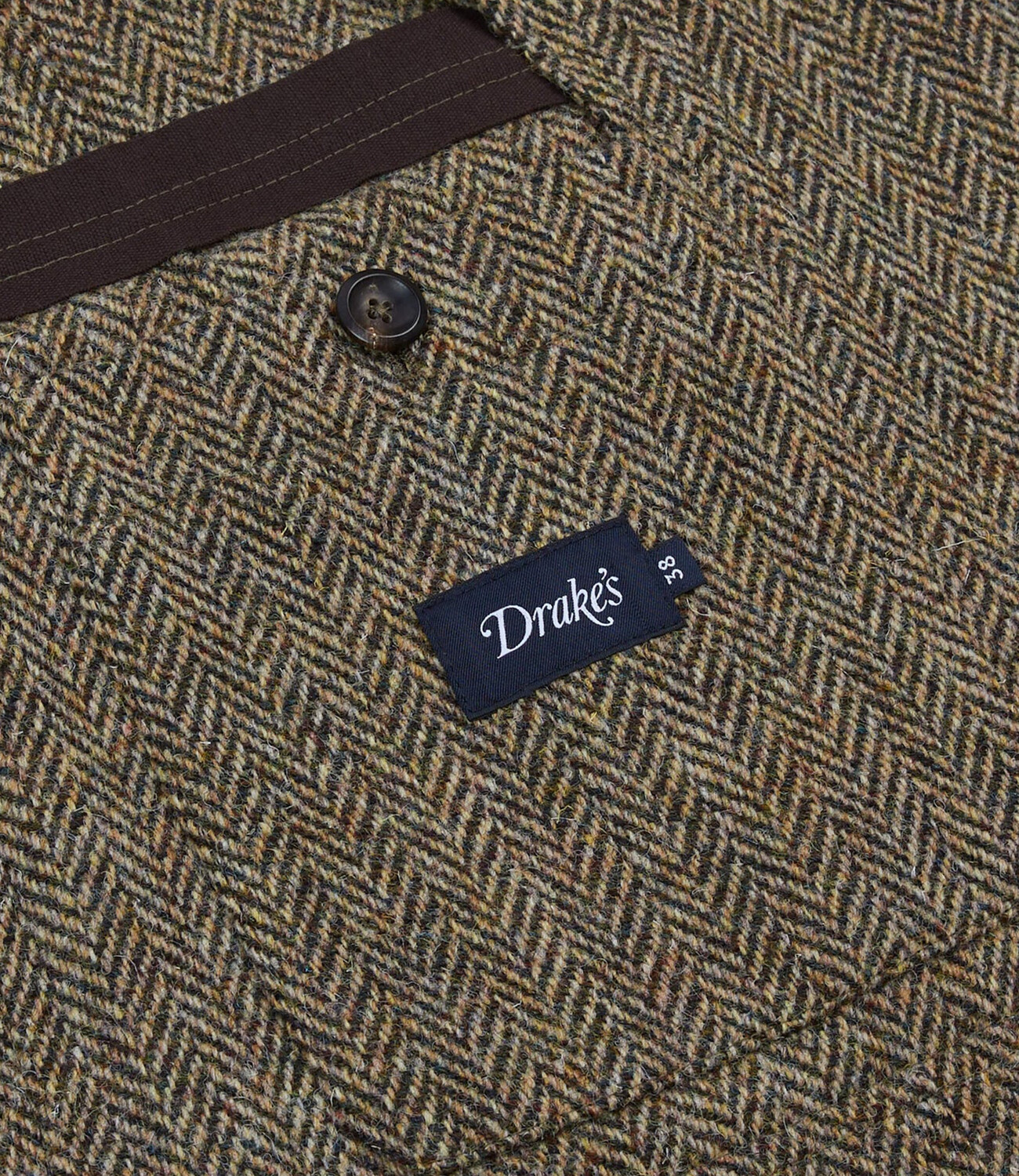 MKVII wool games blazer - Herringbone Olive