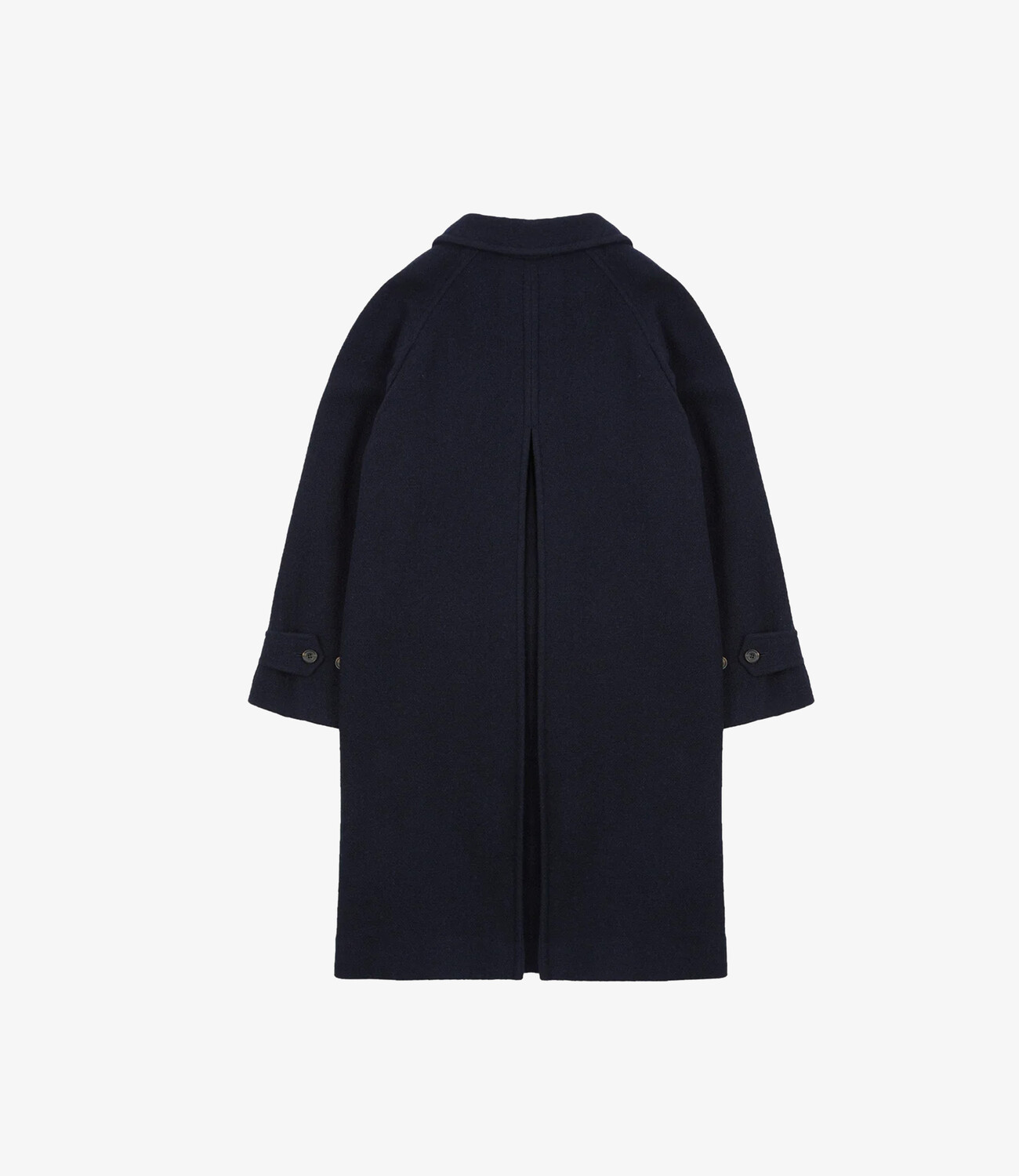Raglan coat wool - Navy